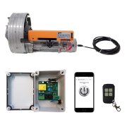 kit motor puerta enrollable wifi 180kg