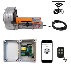 kit motor puerta enrollable wifi 180kg