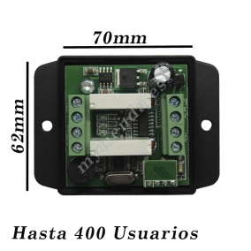 Receptor garaje programación mediante maquina duplicadora PC Copy