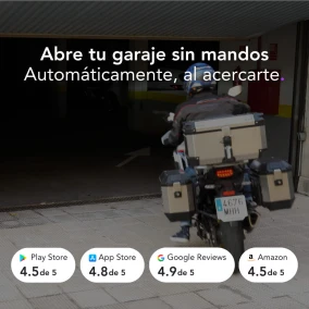 Abre el garaje desde el móvil con HOMYHUB Starter Kit