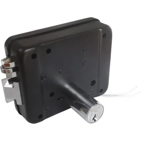 Electrocerradura VDS 12V con pulsador para puerta batiente