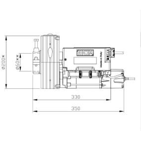 Kit motor puerta enrollable ACM Titan