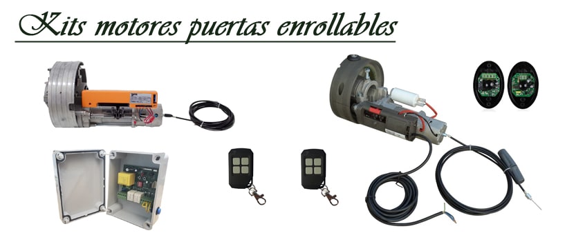 motores puertas garaje enrollables